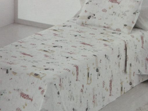 COLCHA BOUTI PERRITOS CAMA 90