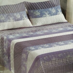 COLCHA BOUTI CAMA 105 AZUL BLANCO