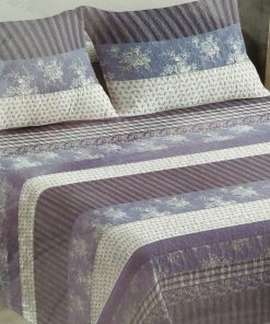 COLCHA BOUTI CAMA 105 AZUL BLANCO