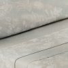 sábanas cama 90 flor gris blanco