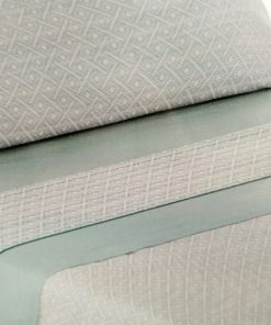 Sábanas cama 90 rombo verde