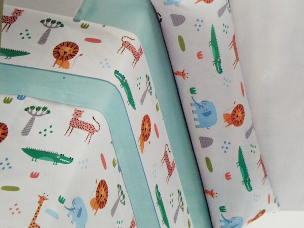 Sábanas infantiles selva cama 90 - Imagen 2