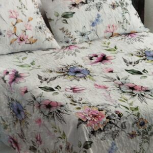 Colcha bouti cama 105 floral
