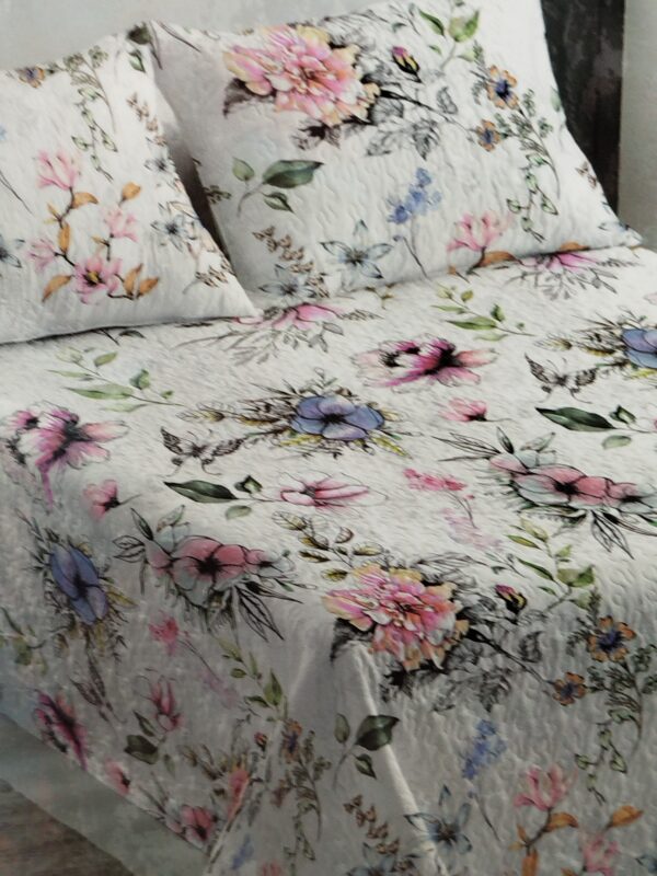 Colcha bouti cama 105 floral