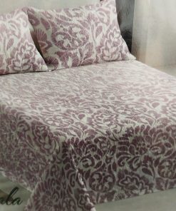 Colcha bouti cama 105 lila