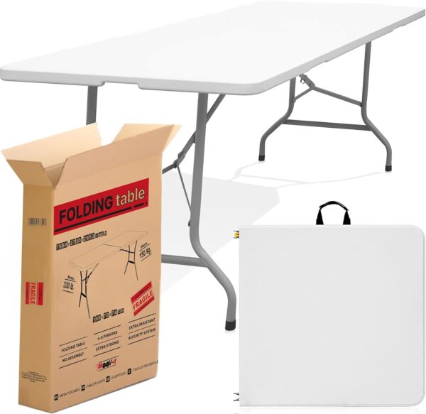 Mesa plegable 70x180x 74 (alto) - Imagen 5