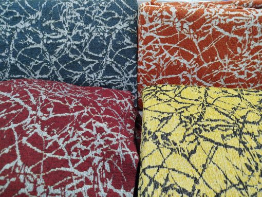 Funda de sofá elástica estampada juego de  3 + 2 plazas