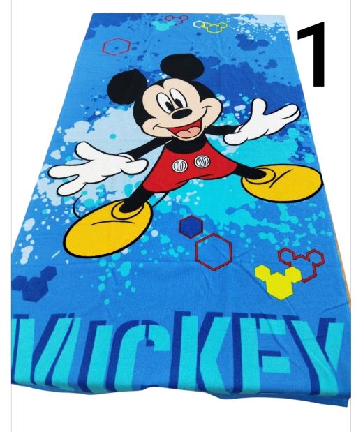 Toallas de playa infantil ¡Elige entre Stitch, Minnie, Mickey, Spiderman, Avengers, Frozen...! - Imagen 2