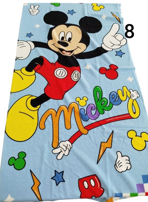 Toallas de playa infantil ¡Elige entre Stitch, Minnie, Mickey, Spiderman, Avengers, Frozen...! - Imagen 8