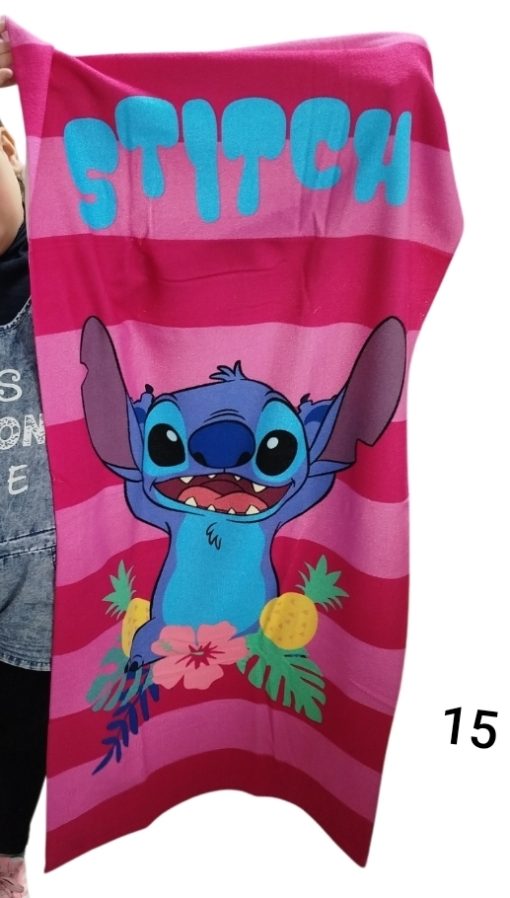 Toallas de playa infantil ¡Elige entre Stitch, Minnie, Mickey, Spiderman, Avengers, Frozen...! - Imagen 13