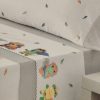 SÁBANA INFANTIL MINI TORTUGAS NINJA CAMA 90 GRIS