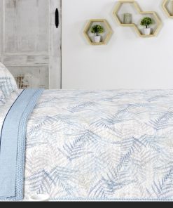 COLCHA BOUTI PALMERA REVERSIBLE CAMA 150-160
