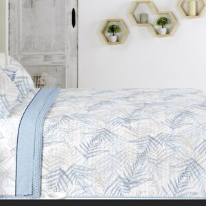 COLCHA BOUTI PALMERA REVERSIBLE CAMA 150-160