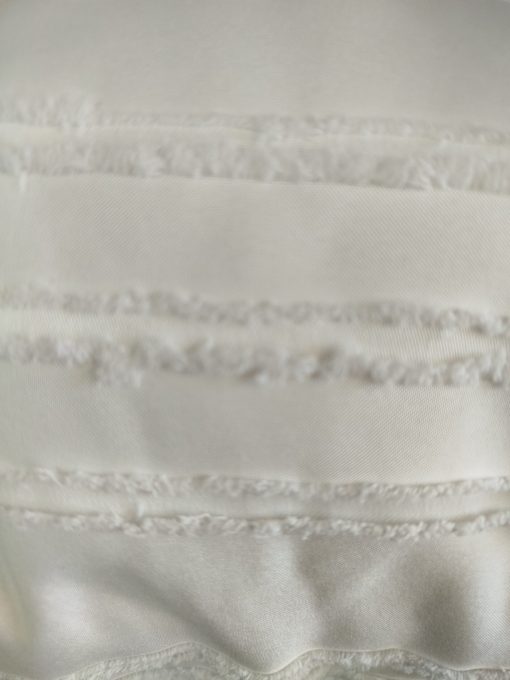 COLCHA BOUTI LISA BLANCA  DETALLES EN RELIEVE 150 - Imagen 2