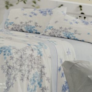 Sábana 135 Burrito Blanco azul 525