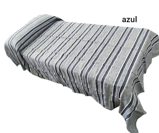 Colcha Multiusos de Rayas – Ideal para Cama y Sofá - Imagen 7