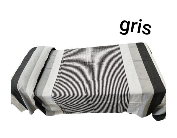 Colcha Multiusos de Rayas – Ideal para Cama y Sofá - Imagen 6