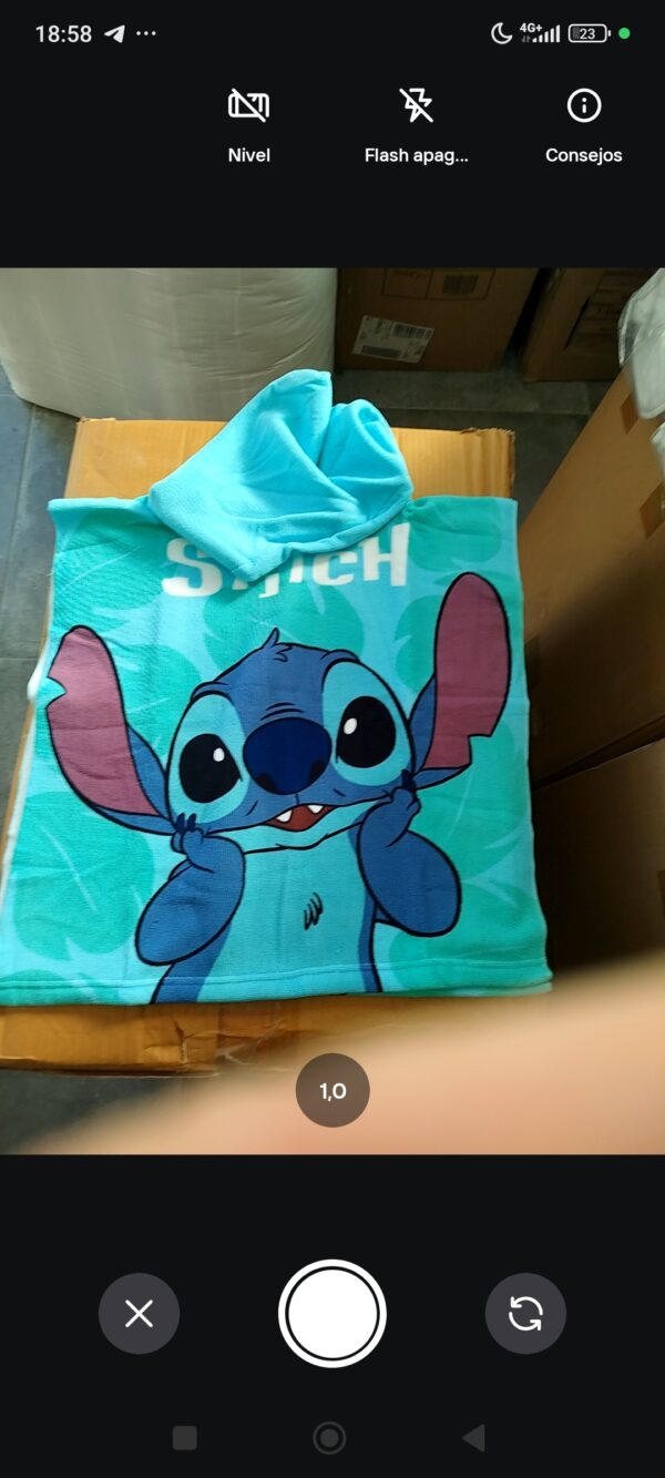 Capas de baño de playa para niños 100% algodón - Diseños infantiles - Imagen 4