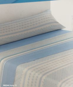 Juego de sábanas coralina cama 135 Deza azul