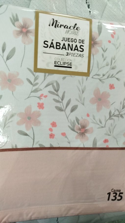 Juego de sábanas de cama de 90 (alto Max colchón 20cm)