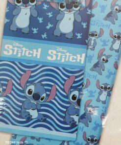 Juego de sábanas coralina Stitch infantil cama 90 -105