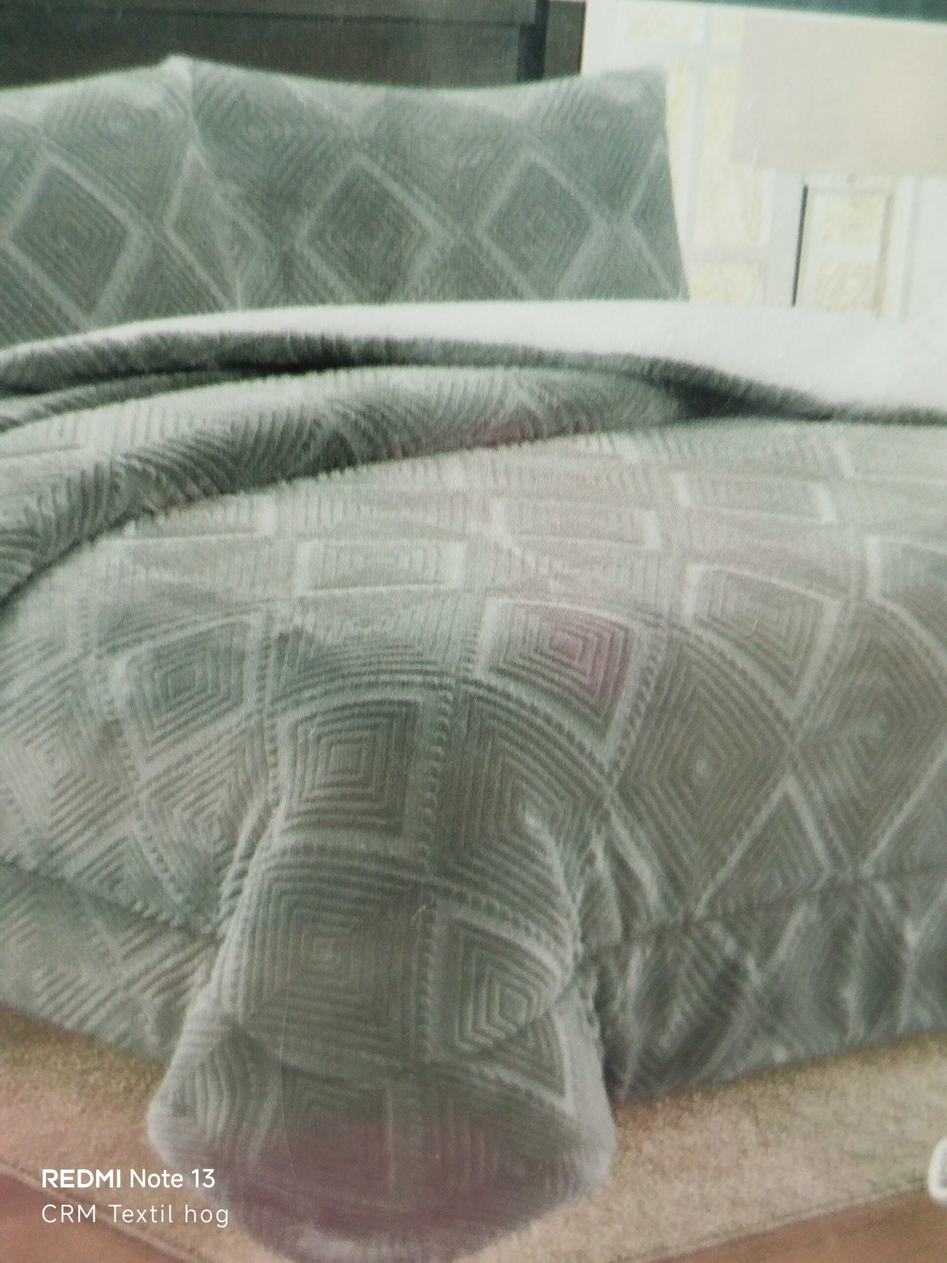 Edredón sherpa cama 135 gris oferta