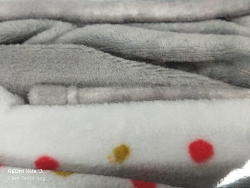 Juego de sábanas coralina cama 150 cm – Modelo 763 Gris (línea Dorvel – Burrito Blanco) - Imagen 2