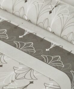 Juego de sábanas de coralina 135-150-Gris