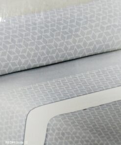 Juego de sábanas franela 100% algodón (90-105-135-150-180) gris