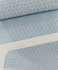 Juego de sábanas franela 100% algodón (90-105-135-150-180) azul