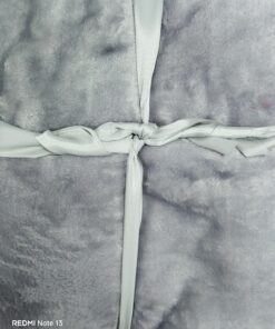 Manta lisa 220x240 — suave y ligera (sin borrego) gris