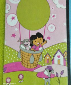 Manta polar suave 160x220 Dora Exploradora