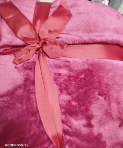 Manta lisa 220x240 — suave y ligera(sin borreguito) fucsia