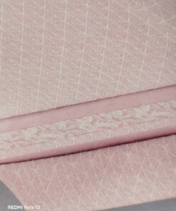 Juego de sábanas de coralina Enio Rosa Don Algodón cama 180 con dos almohadones