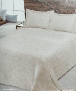 Edredón sherpa cama 150 blanco roto hexágono