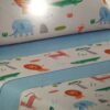 Juego sábanas coralina infantil animales selva  cama 90 y 105