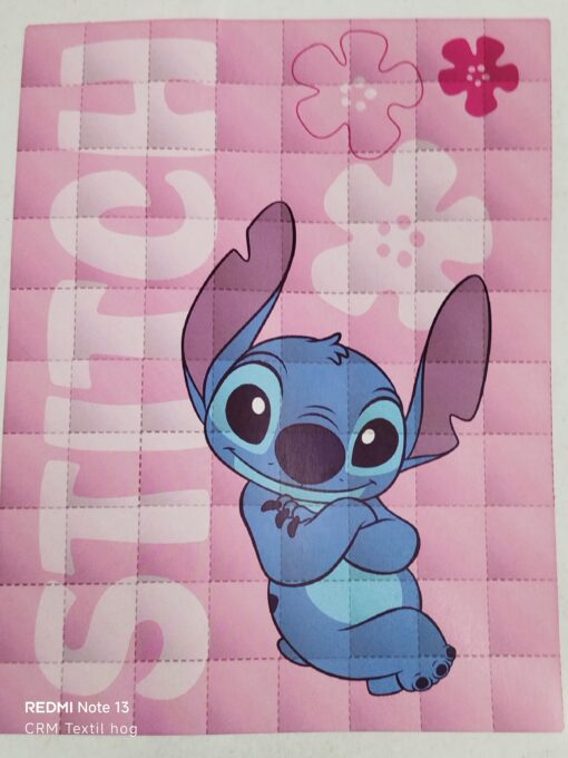 Nórdico STITCH ROSA 180x260 cama 90