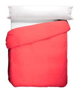 Funda nórdica lisa Coral 50/50