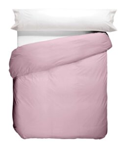 Funda nórdica lisa Rosado 50/50