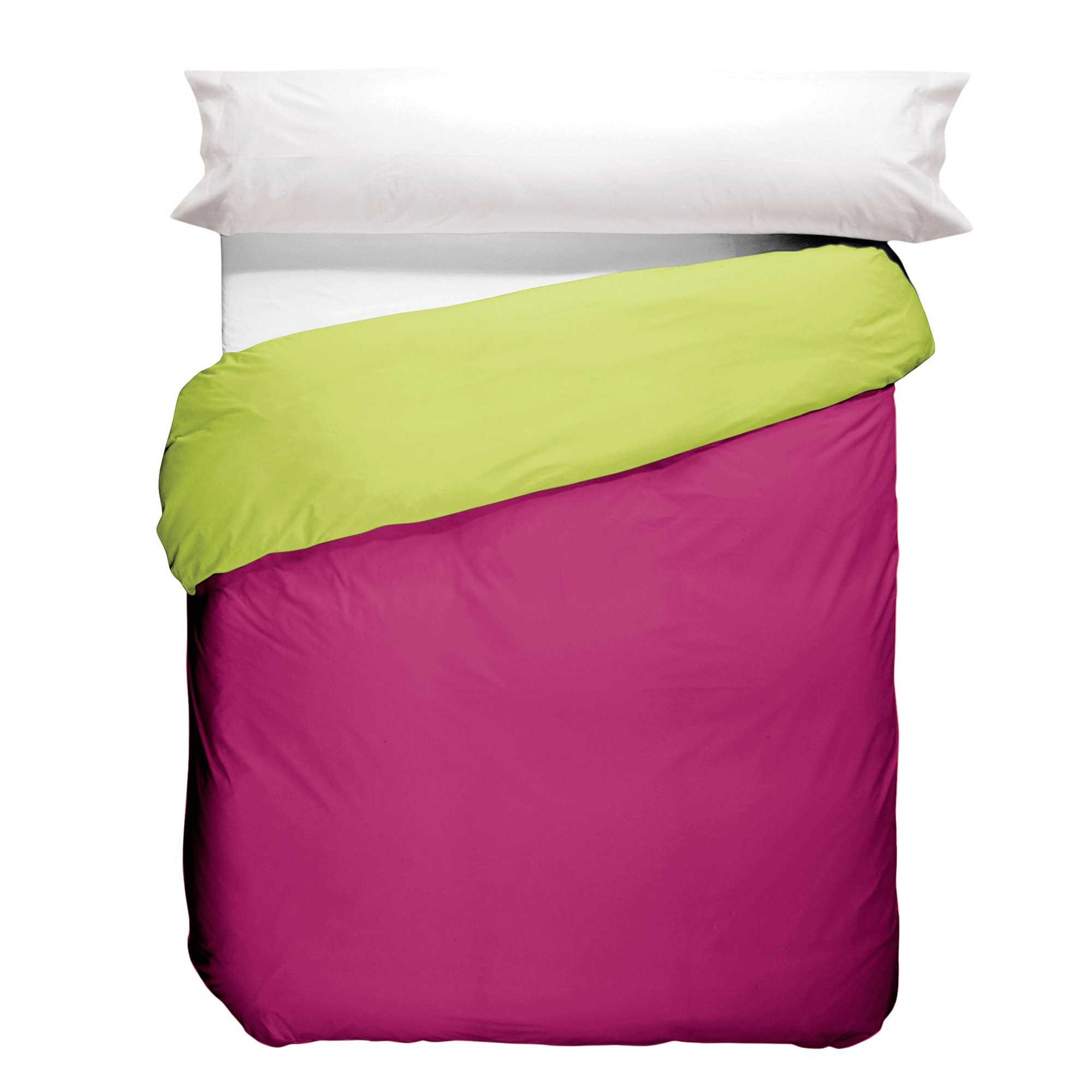 Funda nórdica Reversible Cereza/Pistacho 50/50