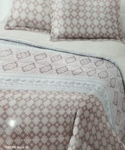 Edredón Sherpa cama 180 con fundas de cojines estampado