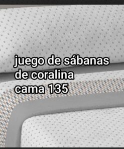 Juego sábanas coralina cama 135