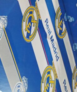 Juego de sábanas de coralina REAL MADRID oficial (elige medida)