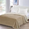 Manta de cama Terciopelo beig