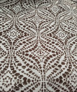 Mantel tapete de chenilla 110x160 marrón beig