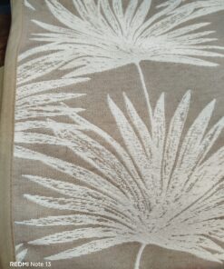 Mantel tapete de chenilla 110x160 palmera beig