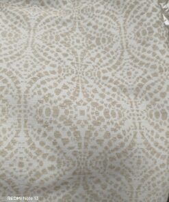 Mantel tapete de chenilla 110x160 beig blanco