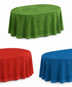 Ropa de mesa camilla ovalada de polar 90x135--90x150 elige medida y color en el desplegable hazme la ficha xe
