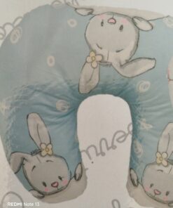 Cojín lactancia conejo gris