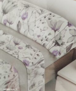 Juego de sábanas cama 180 coralina flor malva